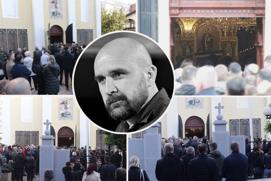 SAHRANA MLADENA ŽIŽOVIĆA: Teške scene u Bijeljini, opelo gotovo, sledi poslednji pozdrav! (FOTO, VIDEO)