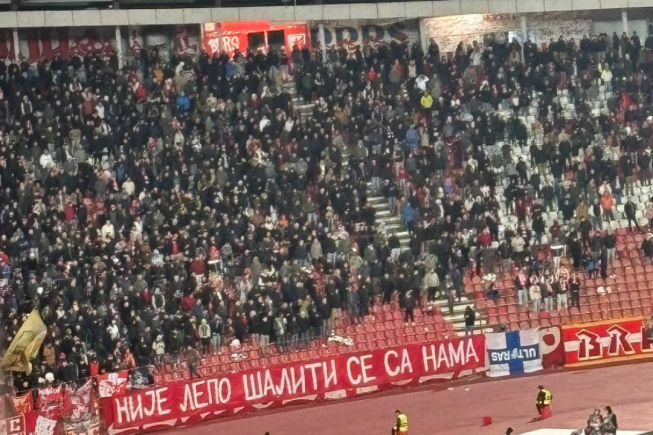 ZASTAVA ULTRASA NA MARAKANI: Delije spremile BRUTALNU osvetu za navijače Olimpik Marselja! (VIDEO)