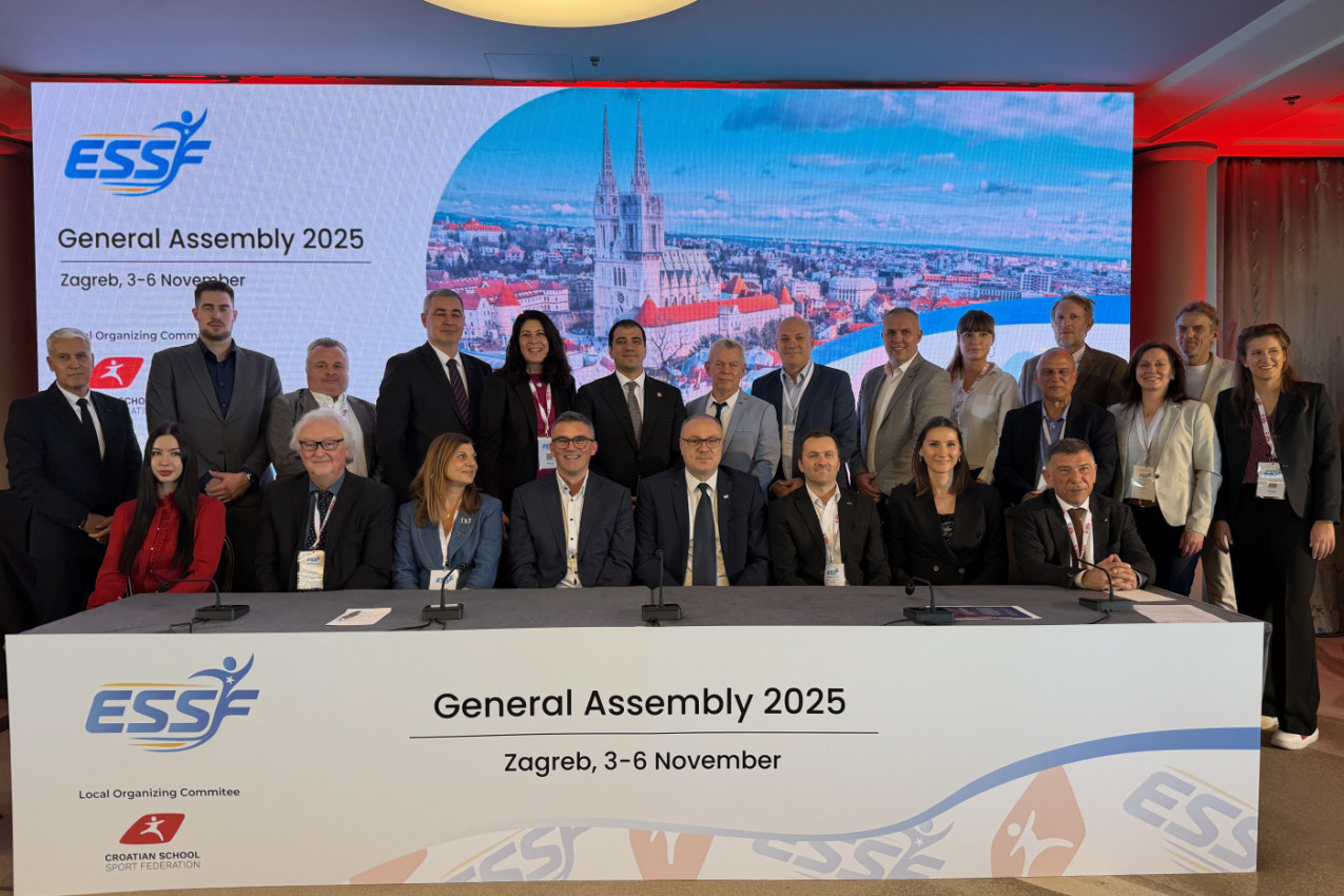 Srbija ostvarila veliki uspeh na izbornoj skupštini Evropske federacije za školski sport! (FOTO-GALERIJA)