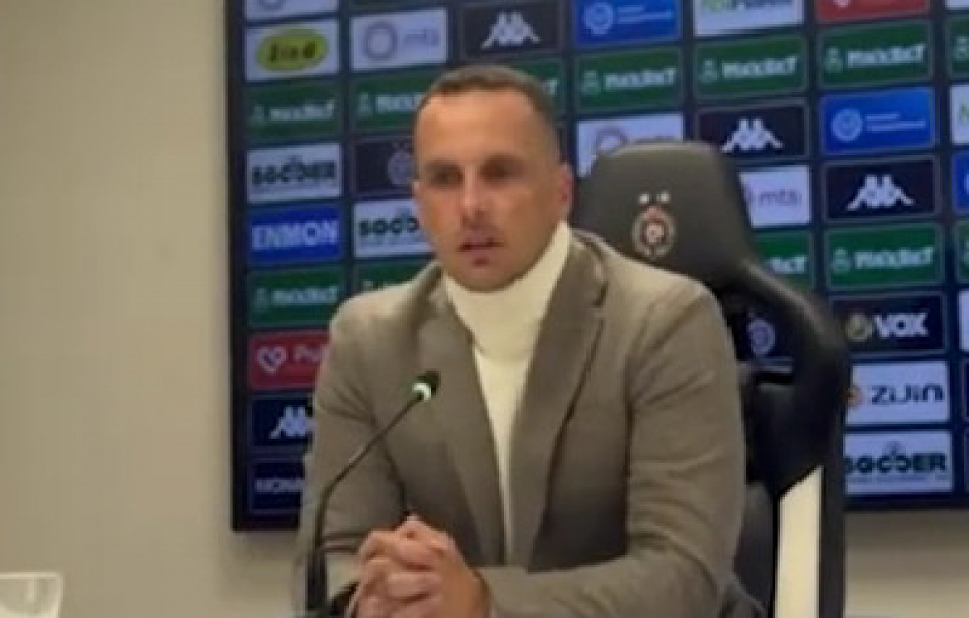 Trener Partizana uoči utakmice protiv Novog Pazara