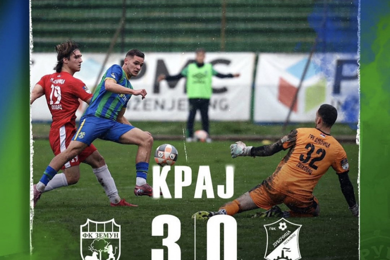 ZEMUNCI STAVILI DO ZNANJA ZAŠTO SU LIDERI: Nova recka uz tri precizna hica