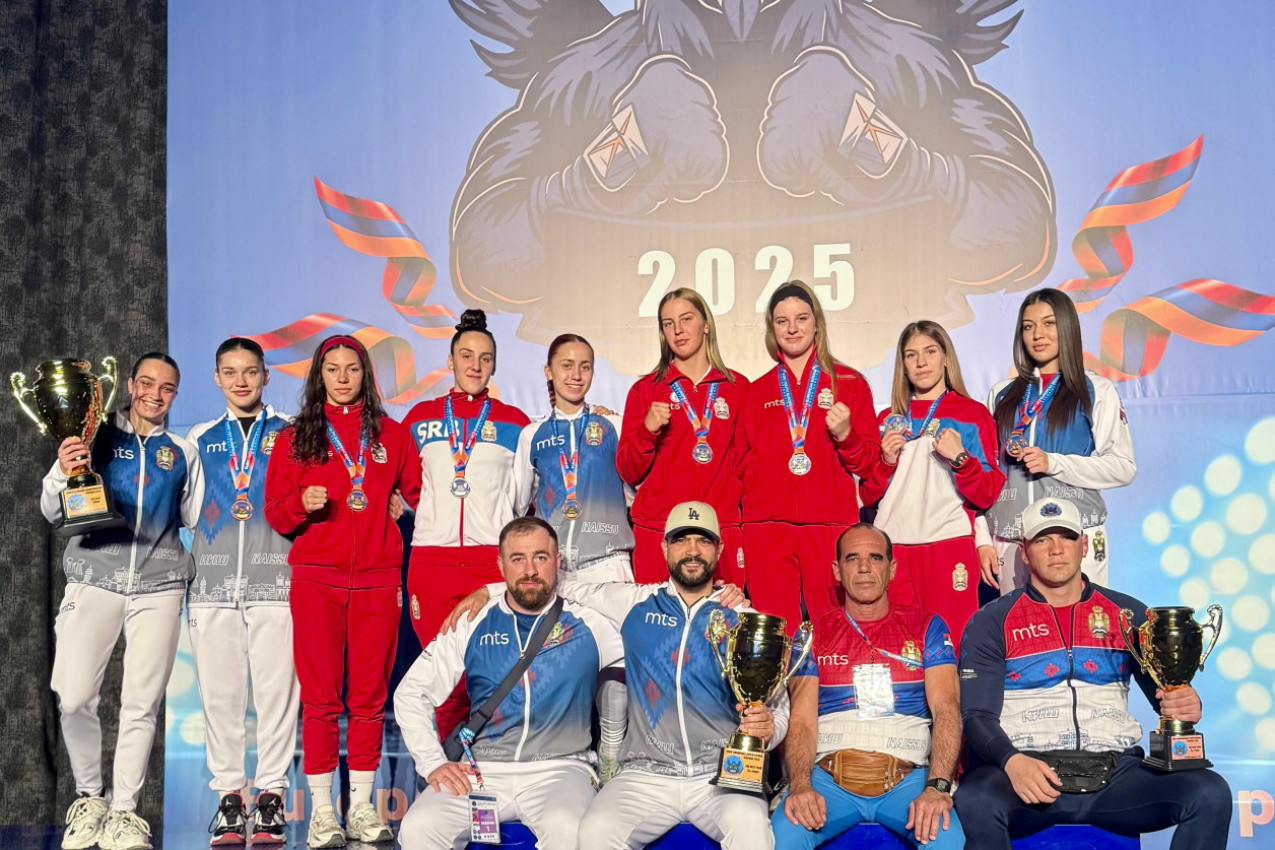 BRAVO: Sarino peto Evropsko zlato, srpske reprezentativke kući nose devet medalja