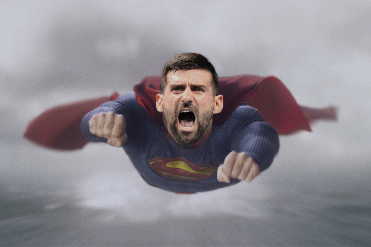 MISLIO SAM DA SAM SUPERMEN: Nije šala, Đoković je stvarno smatrao da ima nadljudske moći