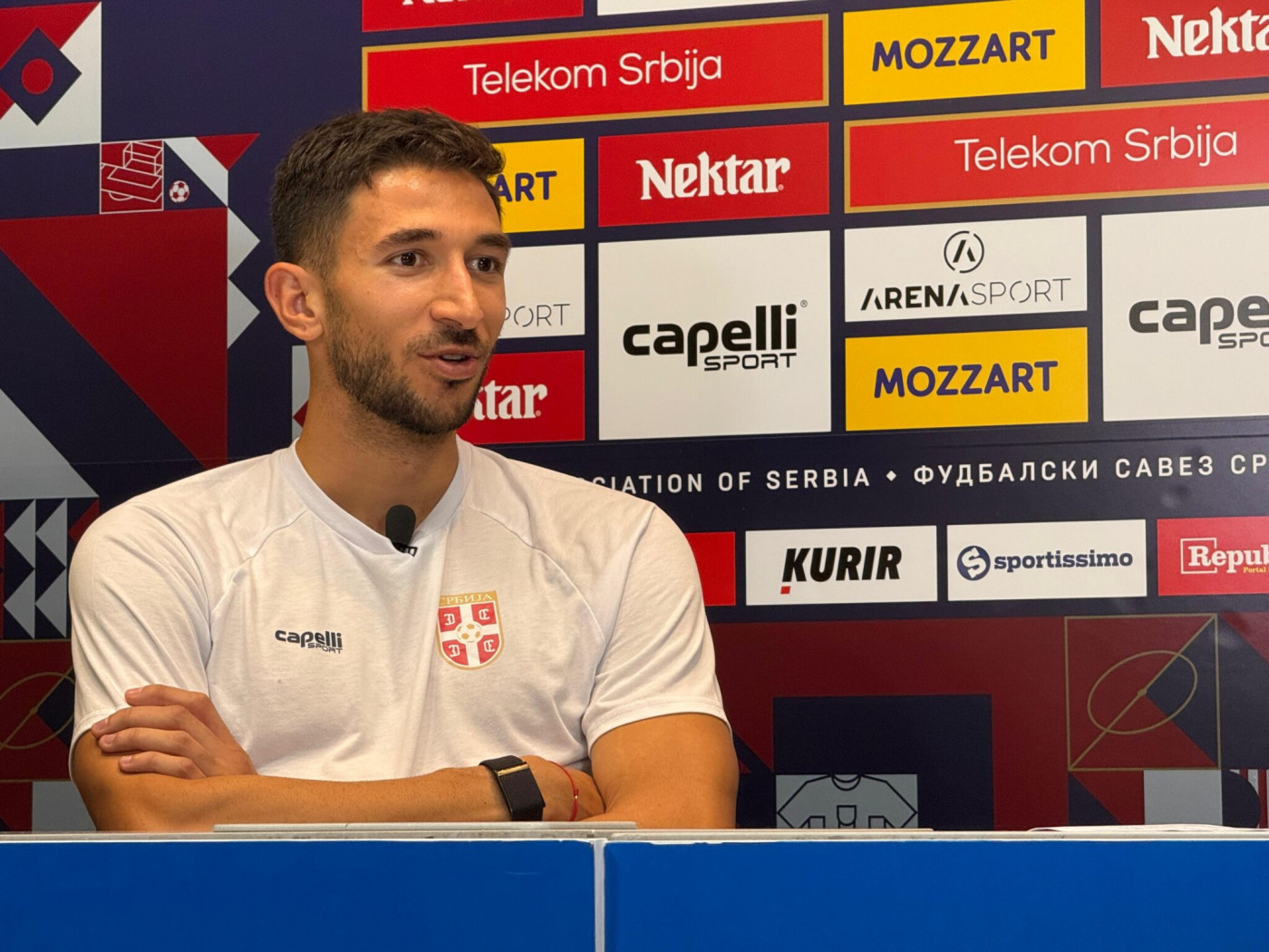 Marko Grujić nakon pobede Srbije