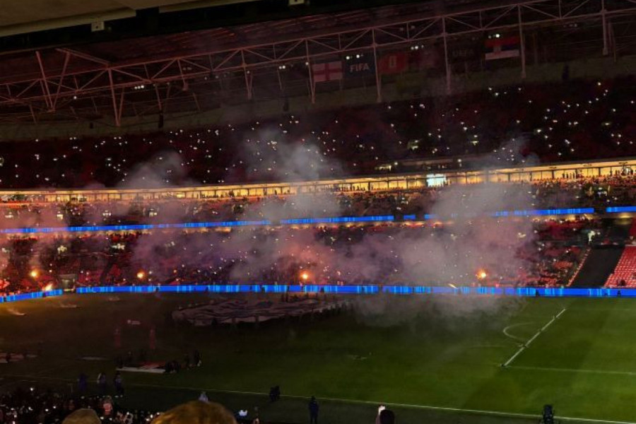 DA SE NAJEŽIŠ! Ovako su naši reprezentativci složno zapevali himnu (VIDEO)