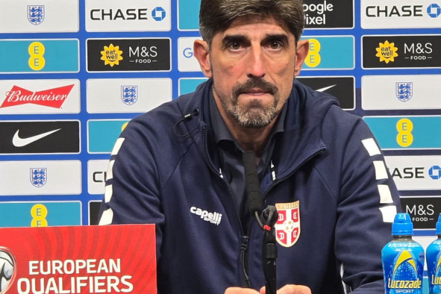 KONFERENCIJA ZA MEDIJE: Direktno sa Vemblija nam se obraća selektor Veljko Paunović!