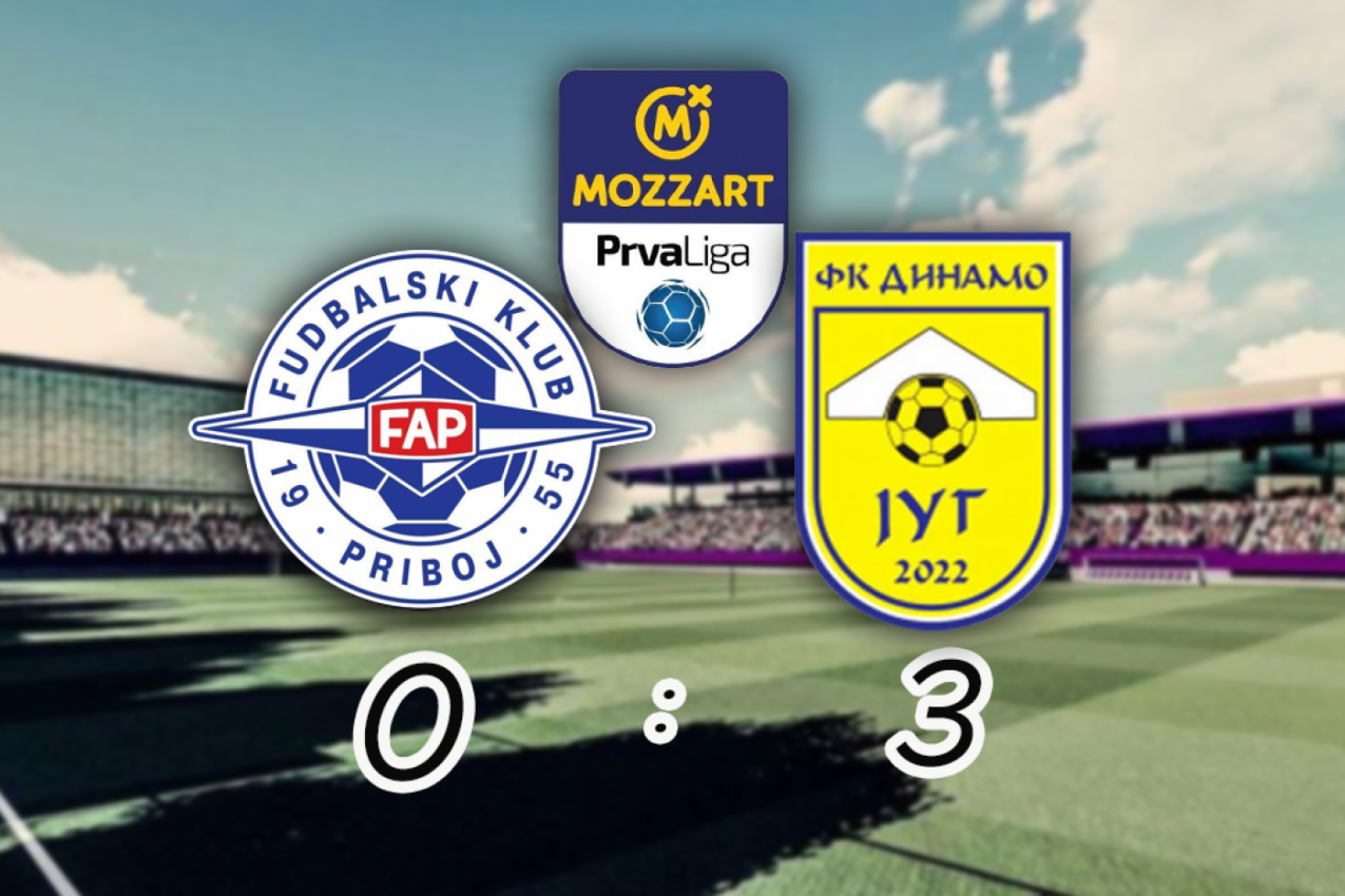 DINAMO JUG PRESLIŠAO FAP U PRIBOJU: Rani udarac, kontrola i kasni nokaut za sigurnih 0:3!