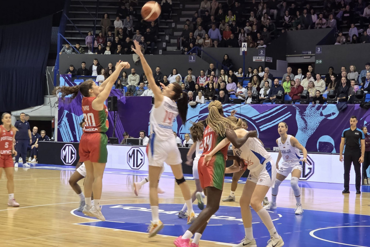 "DEVOJKE SU SJAJNO ODREAGOVALE, SAMO MOŽEMO DA RASTEMO": Selektor Pavlović i Ivana Katanić nakon pobede nad Portugalom! (VIDEO)