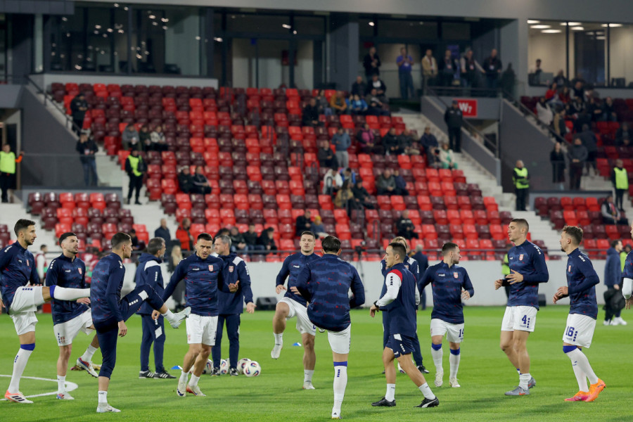 SJAJAN POČETAK SRBIJE! Igra se uglavnom na polovini Letonije!