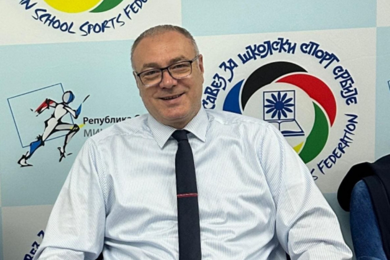 IZABRAN JEDNOGLASNO: Željko Tanasković i dalje na čelu Školskog sporta Srbije