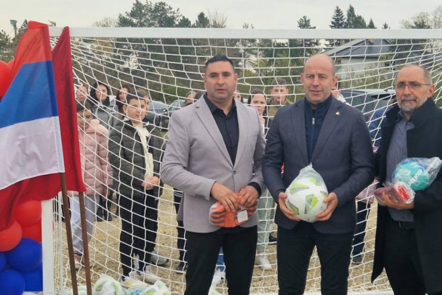 KAKVE VESTI ZA SRPSKI SPORT: Veliki Šiljegovac dobio novi rukometni teren – nagrada za pobedu na Seoskim igrama 2023. (GALERIJA)
