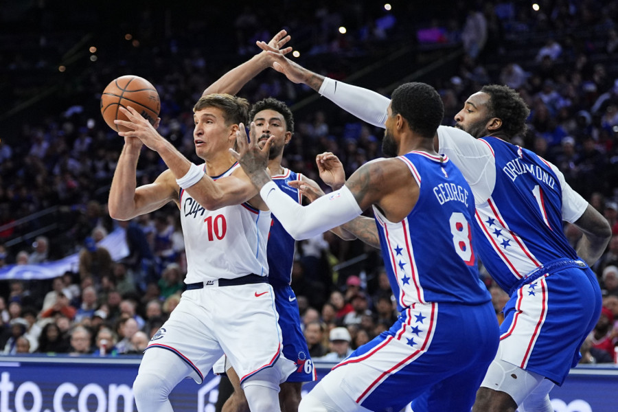 FILADELFIJA SAVLADALA BOGDANOVE KLIPERSE! Srbin ostao jednocifren!