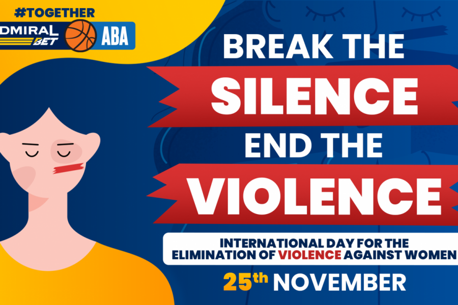 ADMIRALBET I ADMIRALBET ABA LIGA PROTIV NASILJA NAD ŽENAMA!