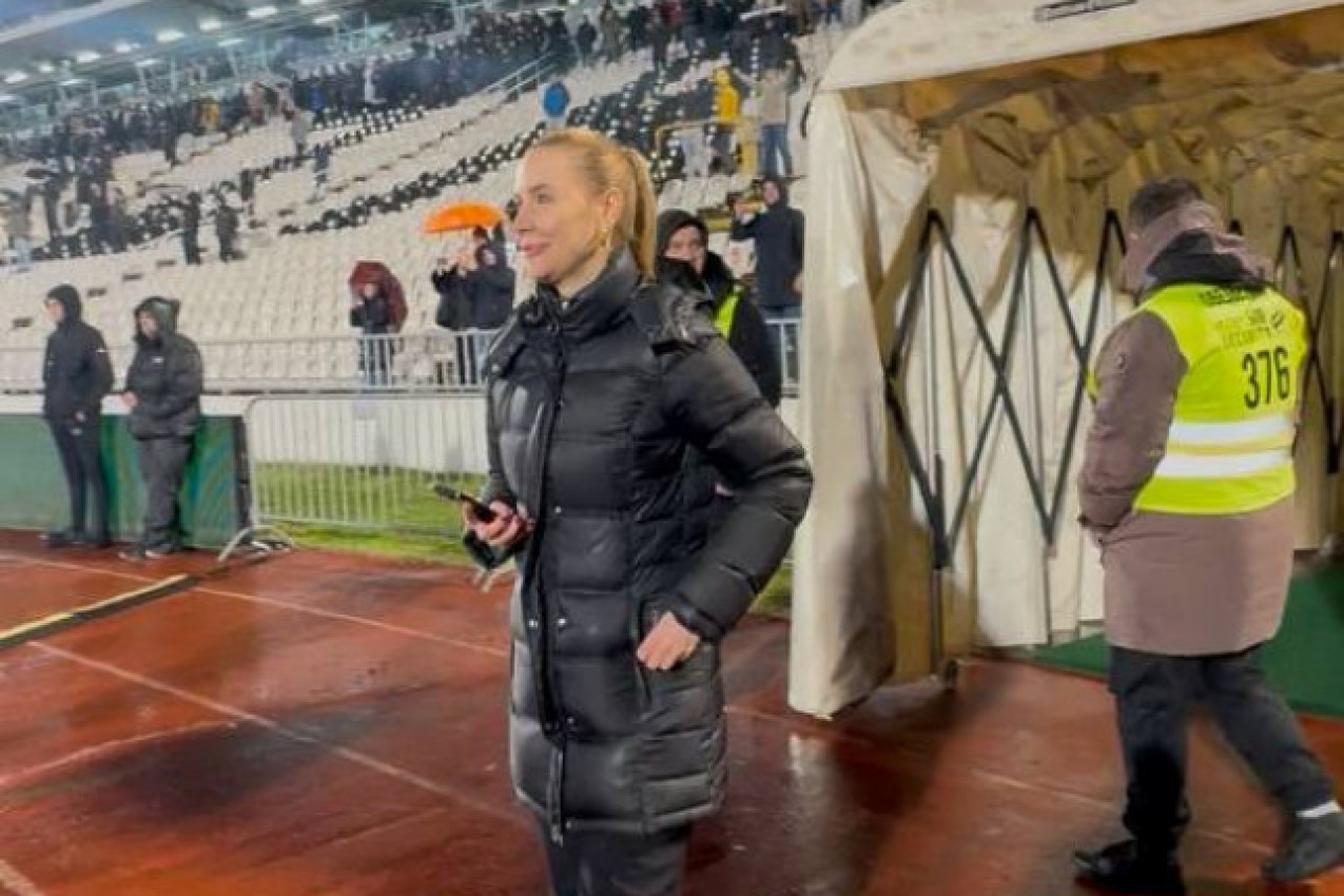 VELIKI POVRATAK U HUMSKOJ! Biljana Obradović ponovo na stadionu Partizana! (VIDEO)