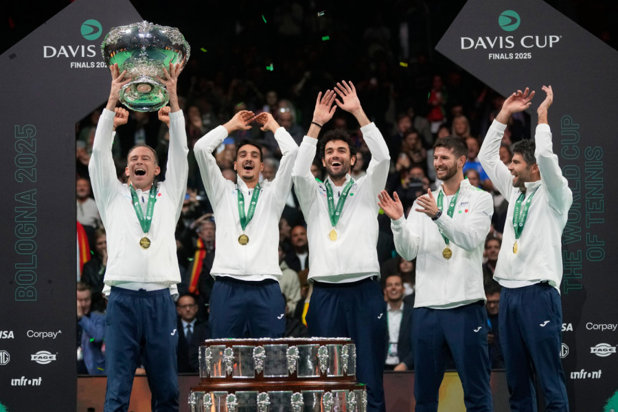 MOŽE I BEZ NAJBOLJIH: Italija je PONOVO pobednik Dejvis kupa! (FOTO-GALERIJA)