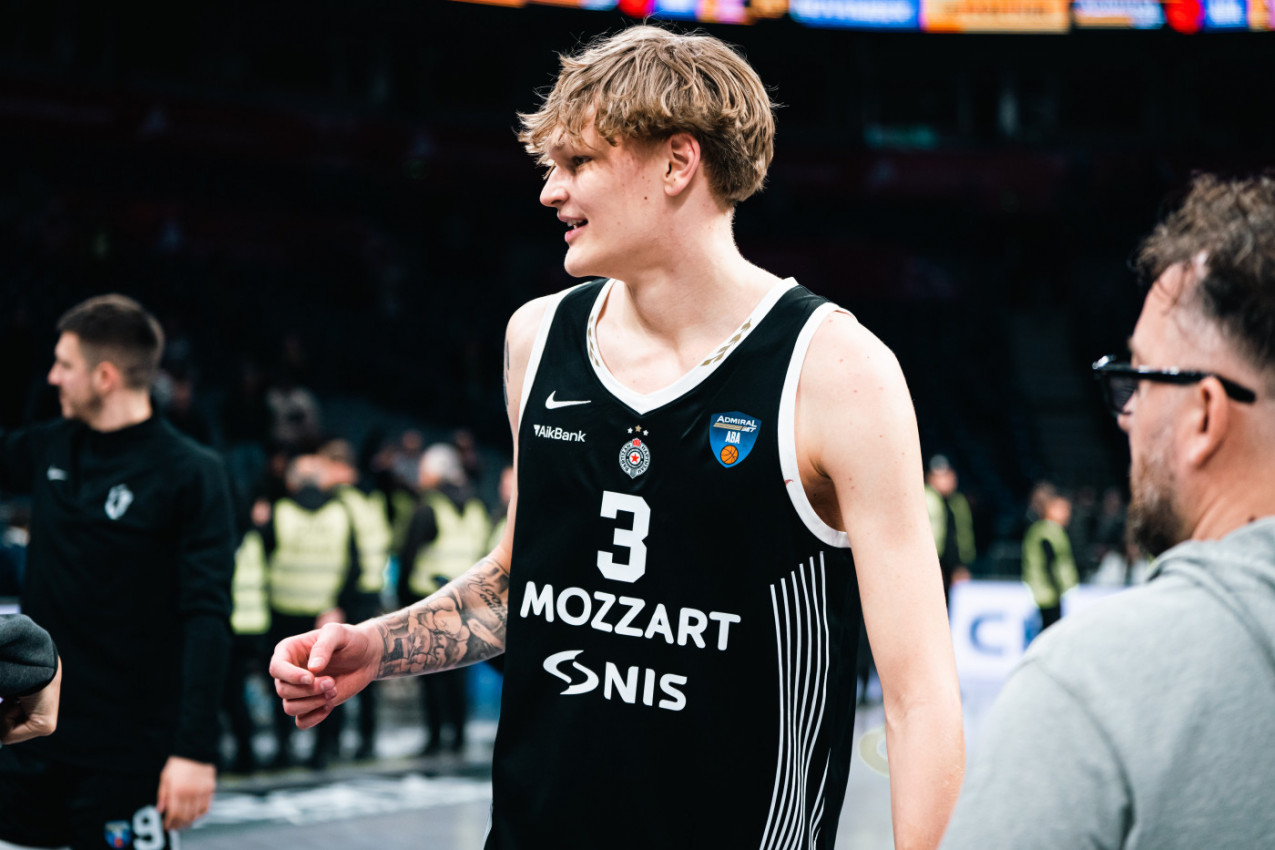 ABA LIGA HITNO REAGOVALA ZBOG MURINENA: Ono što je uradio košarkaš Partizana zapanjilo je sve (VIDEO)