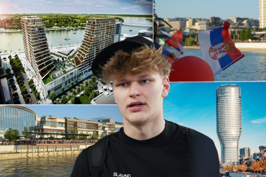 SVE PRŠTI KOD MURINENA: Pogledajte stan u Beogradu na vodi u kojem živi košarkaš Partizana (VIDEO)