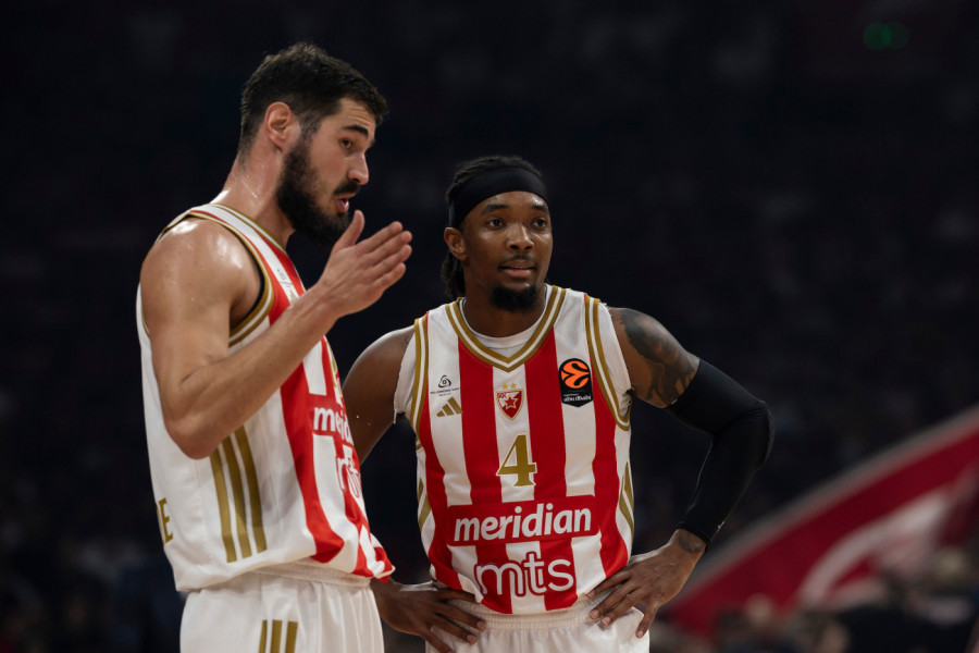 NIJE DOBRO: Evo gde je Zvezda na tabeli Evrolige nakon trećeg uzastopnog poraza! (FOTO)