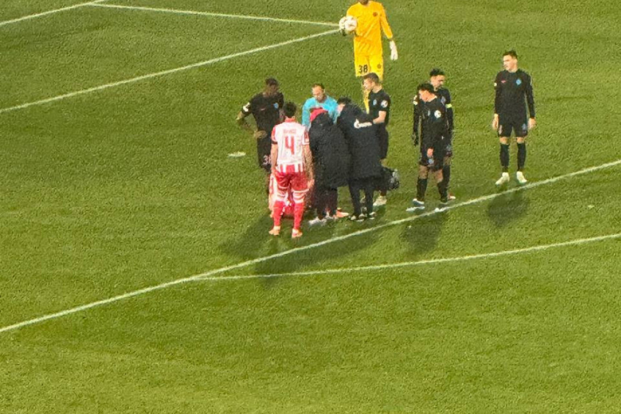 SKANDAL: Tuča fudbalera posle meča na Marakani između Zvezde i Rumuna!