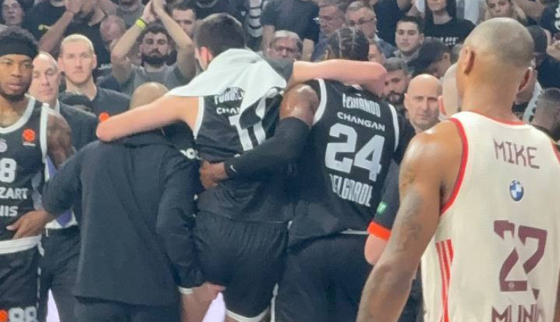 NOVI ŠOK ZA PARTIZAN: Povredio se Aleksej Pokuševski! (FOTO-GALERIJA)