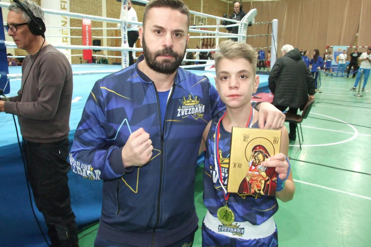 SA VEROM, POSTOM I IKONOM PRESVETE BOGORODICE: Konstantin Došljak postao najbolji kadet Srbije! (FOTO)