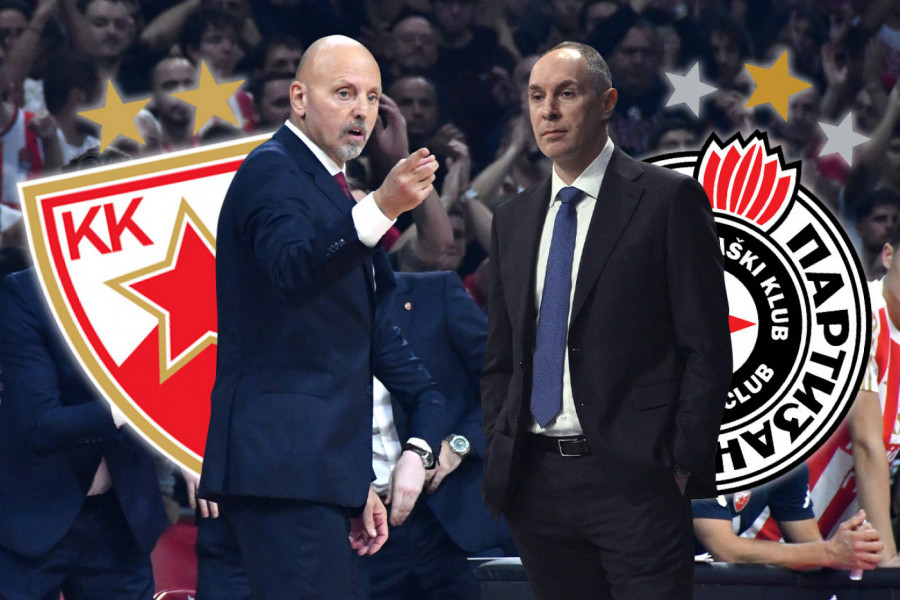 ISTORIJA SE PIŠE U PETAK: Treneri Partizana i Zvezde to do sada nisu doživeli