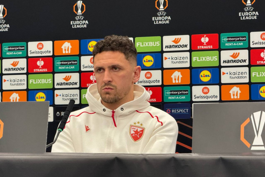 SVAKA UTAKMICA JE BITNA KAD IGRAŠ ZA ZVEZDU: Miloš Veljković pričao o pritisku i meču sa Šturmom! (VIDEO)