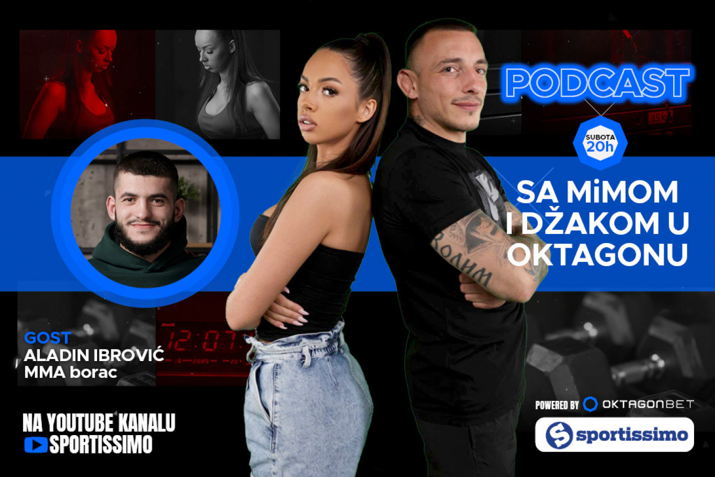 Podcast Džaka&MiMA u Oktagonu / #23 / Aladin Ibrovic