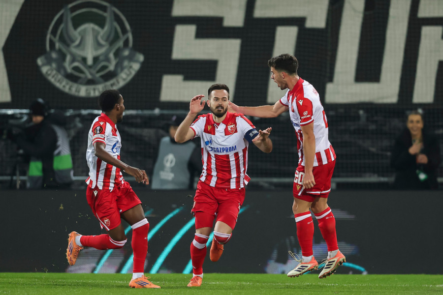 MIRIS PROLEĆA: Evo kako izgleda TABELA Lige Evrope nakon Zvezdinog TRIJUMFA u Gracu! (VIDEO)