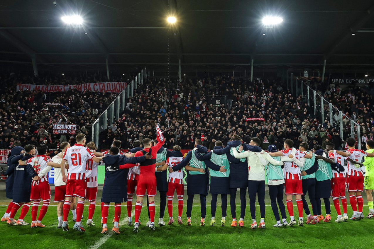NEKA IH SE EVROPA PONOVO PLAŠI: Zvezda među tri NAJBOLJE EKIPE Lige Evrope! (VIDEO)