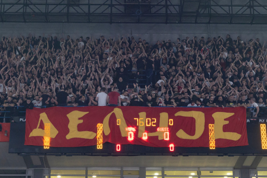 VATRENI DOLAZAK NA DERBI: Evo kako su delije išle ka Areni
