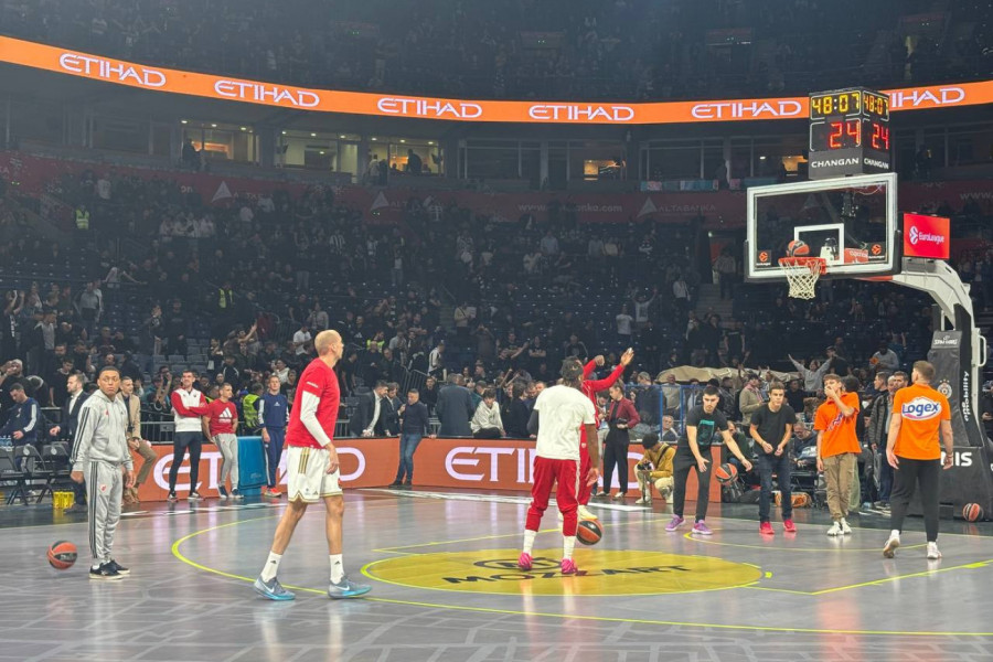 VATRENA ATMOSFERA: Grobari pripremili PAKLEN doček košarkašima Crvene zvezde Meridianbet! (VIDEO)