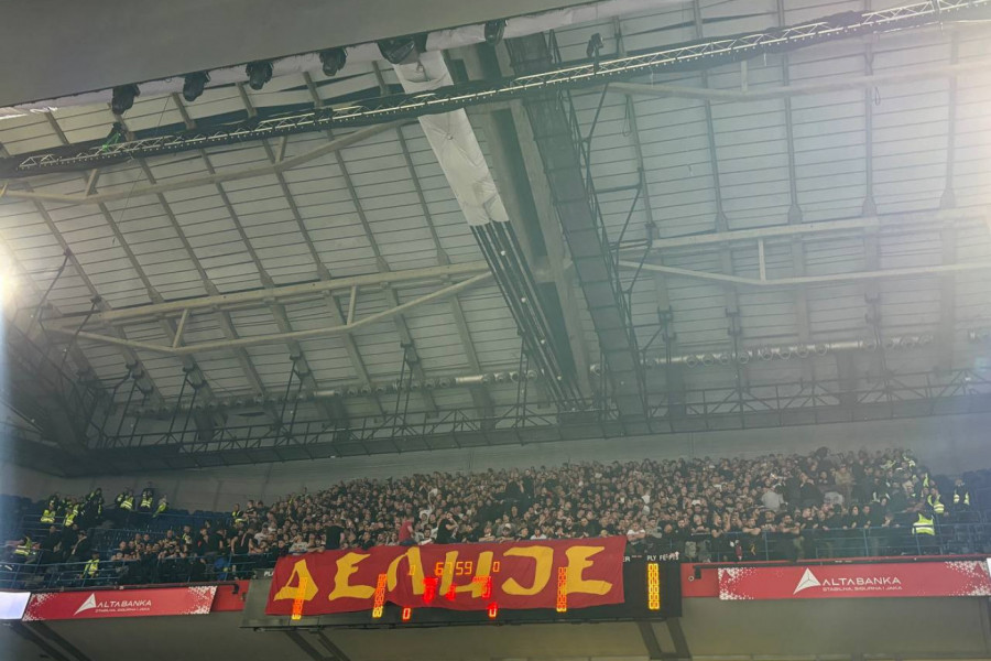 GRMI ARENA OD PESME DELIJA: Navijači Crvene zvezde zauzeli svoja mesta! (VIDEO)