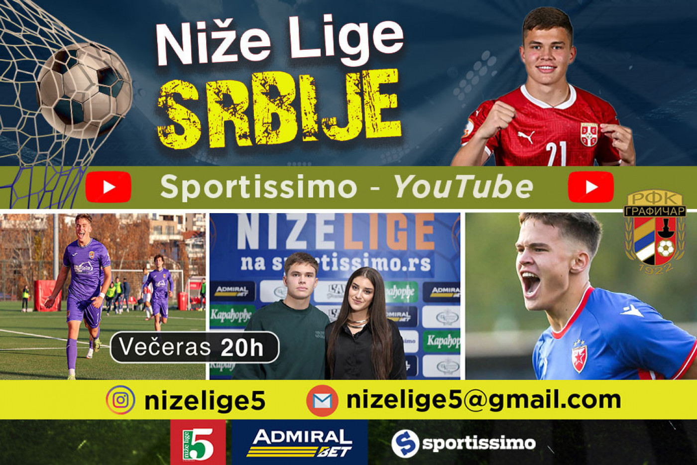 Prošao Partizan i Zvezdu pa zasijao u Grafičaru: Strpljenje koje se isplatilo! Niže lige #174