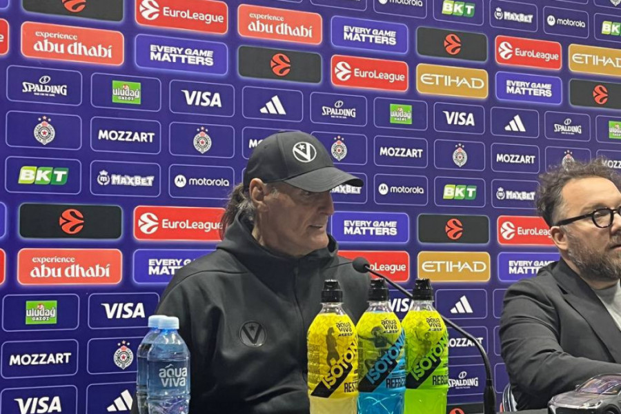 NIKAD BRŽI KRAJ KONFERENCIJE ZA MEDIJE: Duško Ivanović kratko posle debakla Partizana! (VIDEO)