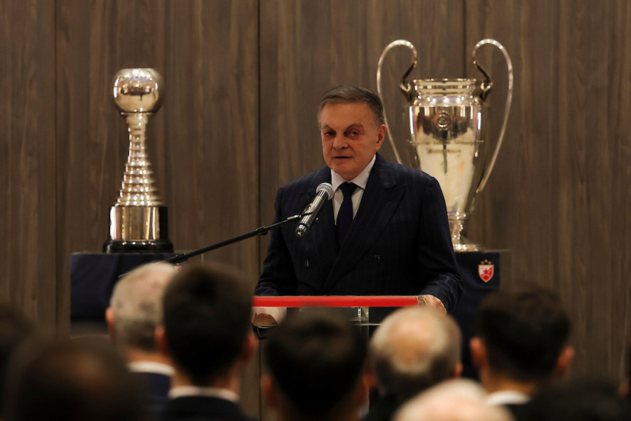 VEČNO ĆE DA SIJA CRVENA ZVEZDA: Milovan Bojić nikada nije krio prvivrženost crveno-belim bojama!
