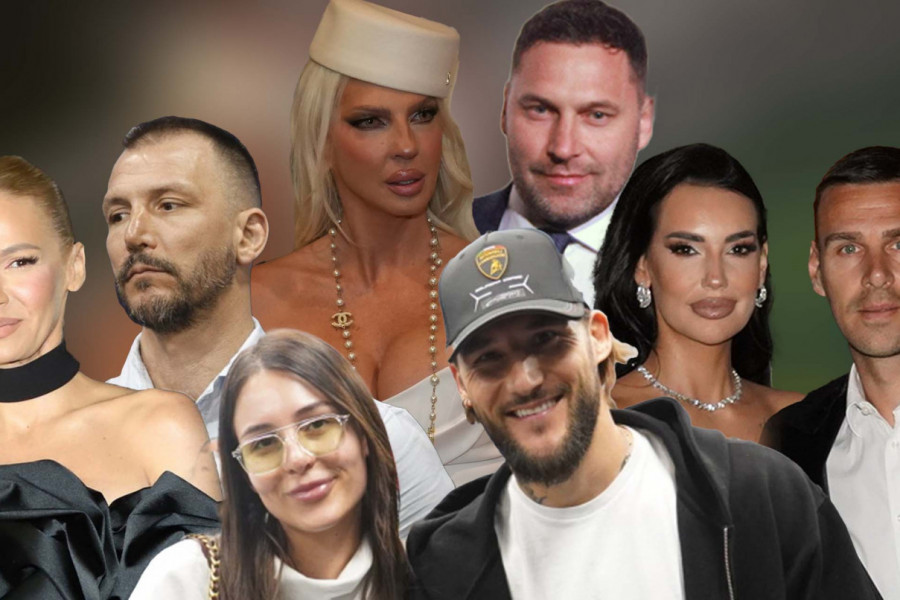 I ON OŽENI KAFANSKU PEVAČICU: Zašto se sportisti žene estradnim umetnicama? (ANKETA, FOTO-GALERIJA)