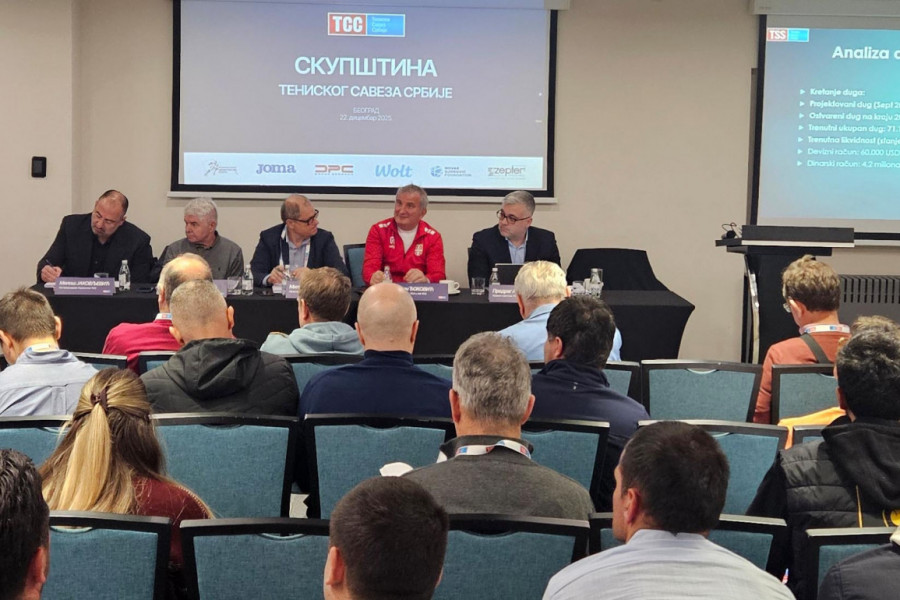 TENISKI SAVEZ ODRŽAO GODIŠNJU SKUPŠTINU: Prisutnima se obratio Đoković! (FOTO)