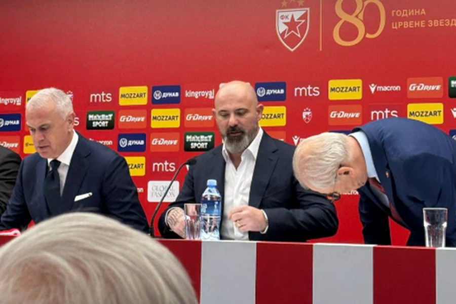 DEJAN STANKOVIĆ SE VRAĆA KUĆI: Novi stari trener i legendarni as Crvene zvezde izašao pred novinare na Marakani!