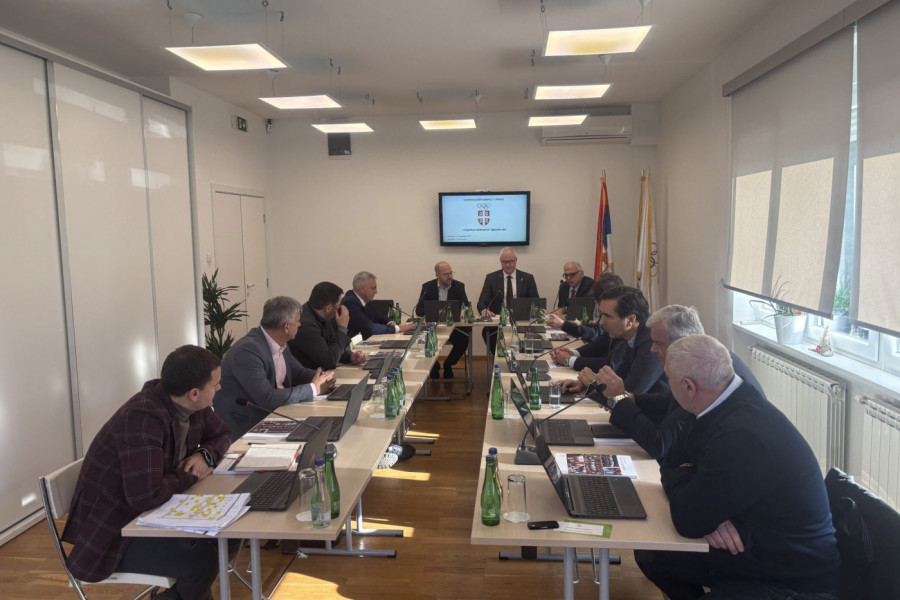 Održana konstitutivna sednica Izvršnog odbora Olimpijskog komiteta Srbije!