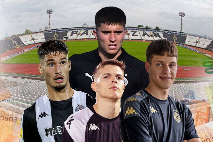 ODLIČAN POSAO SPORTSKOG SEKTORA: Pogledajte koliko su skuplje u evro "Partizanove bebe" za SAMO GODINU DANA! (FOTO)