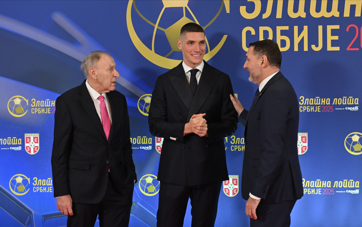 Branko Radujko na dodeli Zlatne lopte FSS