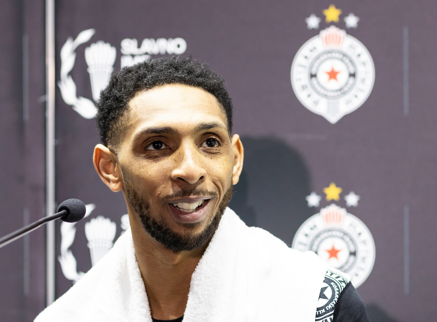 Kameron Pejn predstavljen u Partizanu: Čuo sam se sa Vašingtonom