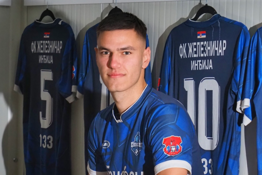NOVAKOVIĆ ZA JAČU ODBRANU ŽELEZNIČARA: Klub iz Inđije promovisao novo pojačanje