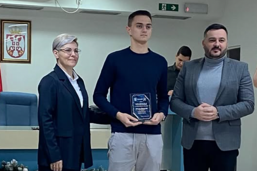 KOVAČIĆ NAJBOLJI U TEMERINU: Vredno priznanje za prvotimca Mladosti