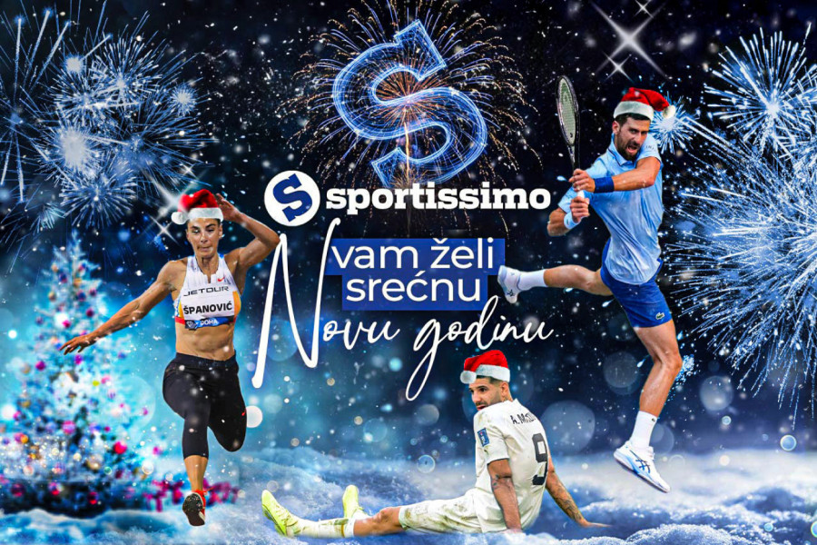 SPORTISSIMO VAM ŽELI SREĆNU I USPEŠNU 2026: Zajedno idemo u nove sportske pobede