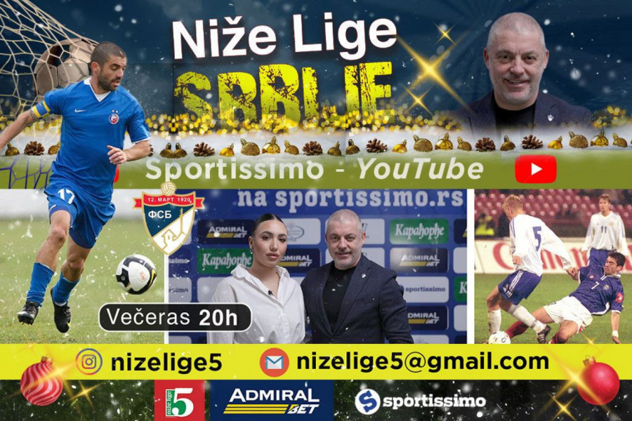 ALFA I OMEGA BEOGRADSKOG FUDBALA: Nikola Lazetić u novogodišnjoj emisiji Nižih liga!