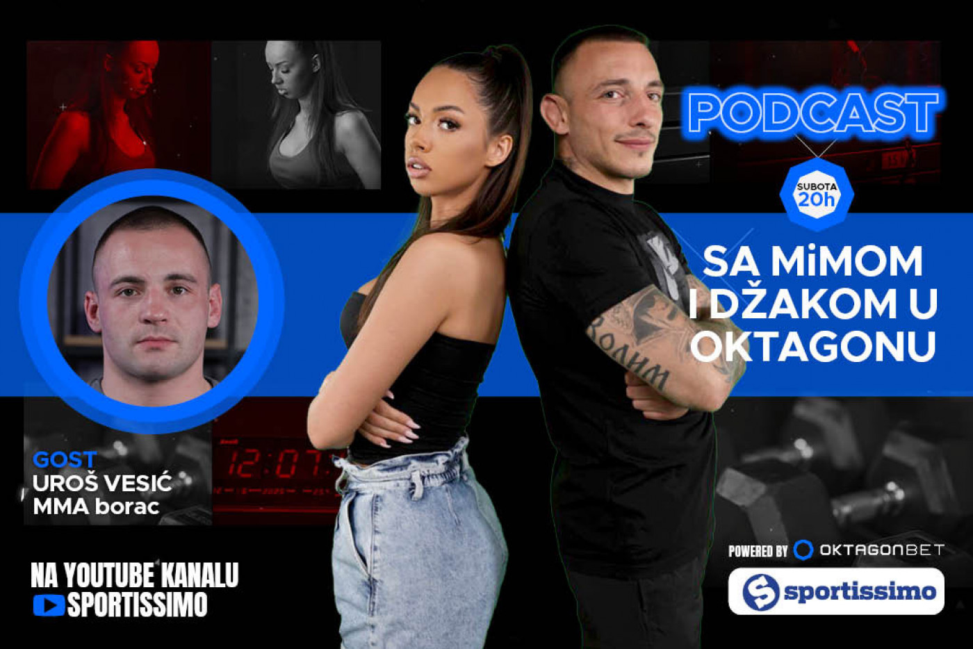 Podcast Džaka&MiMA u Oktagonu