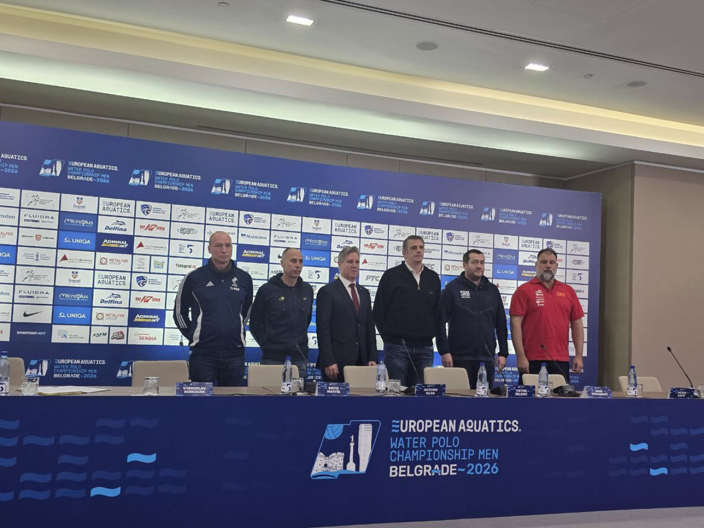 Pres konferencija pred početak EP u vaterpolu, pričali Stevanović i Savić