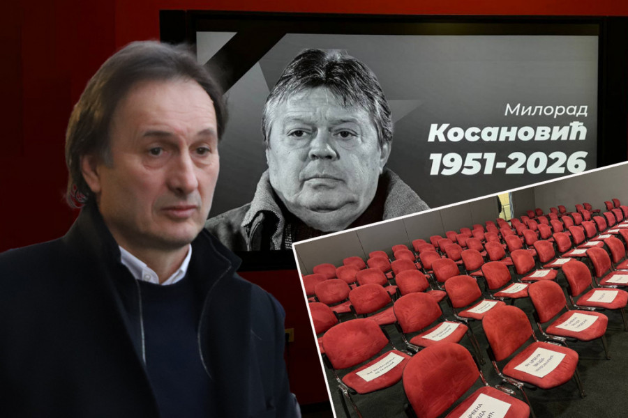 POTRESNA SCENA! NIJE ME SRAMOTA ŠTO PLAČEM: Emotivan govor Miroslava Tanjge na komemoraciji Miloradu Kosanoviću